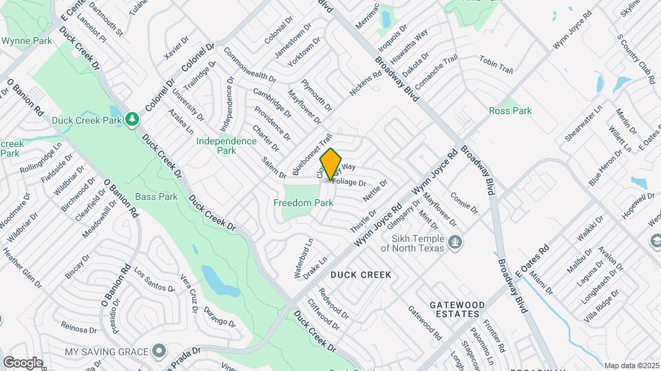 345 Ivy Way Map and Location Details