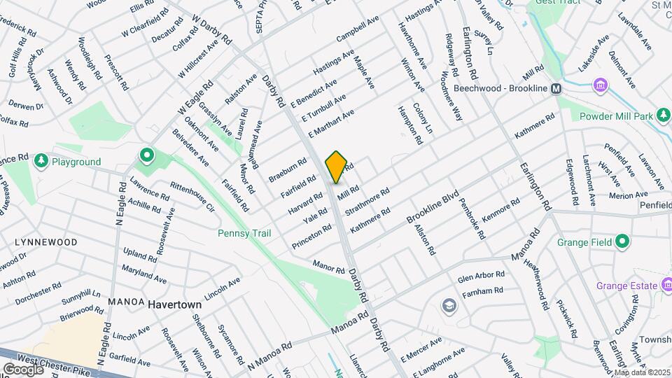 1619 E Darby Rd Map and Location Details