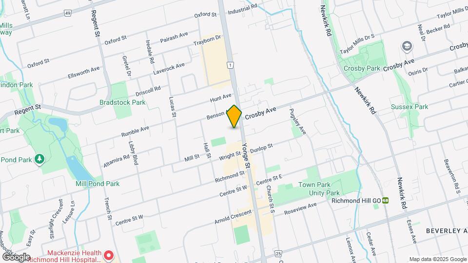 10330 Yonge St Map and Location Details