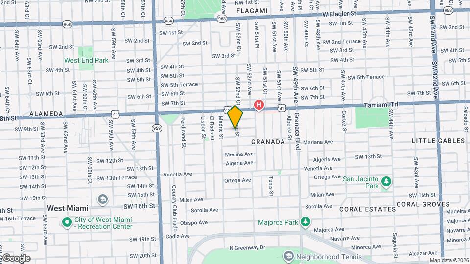 906 Genoa St Map and Location Details