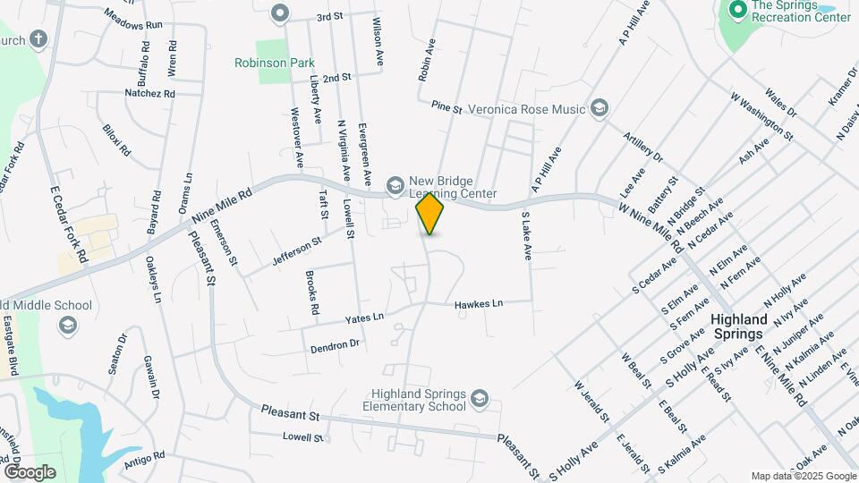 203 Newbridge Rd Map and Location Details