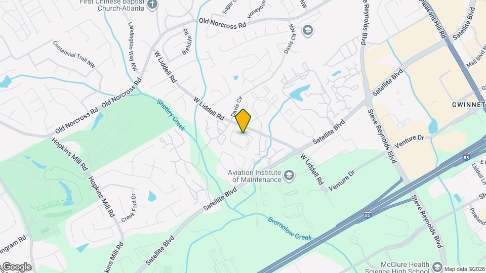 4272 Oaknoll Cir Map and Location Details