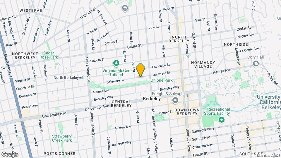 1816 Delaware St Map and Location Details