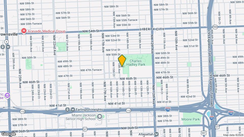 4729 NW 15th Ave Map and Location Details