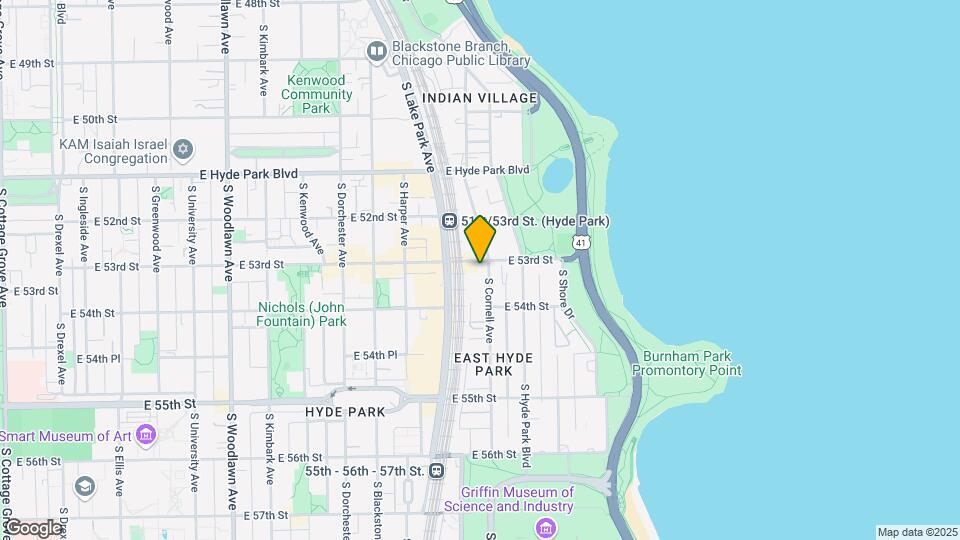 5302-5312 S Hyde Park Blvd Map and Location Details