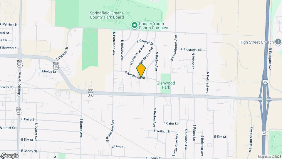526 N Oak Grove Ave Map and Location Details