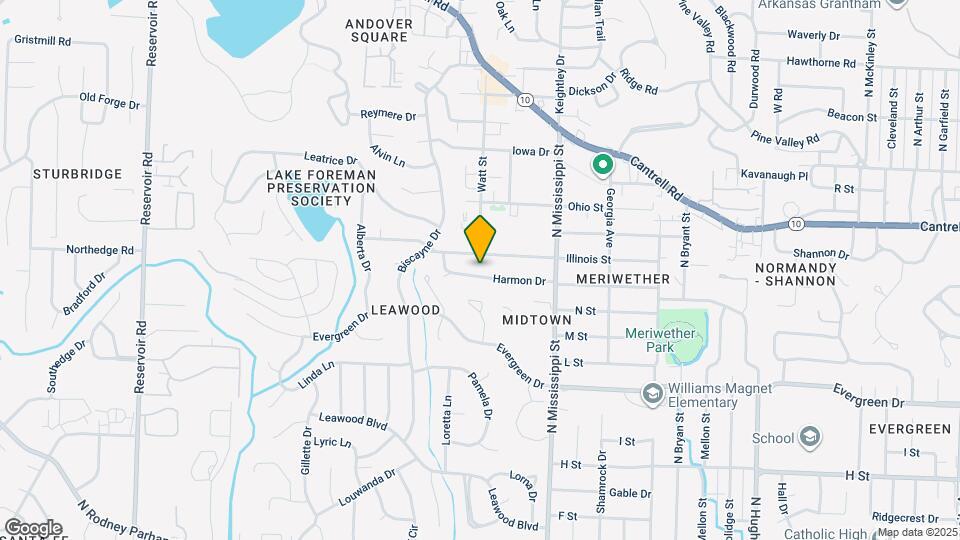 7902 Harmon Dr Map and Location Details