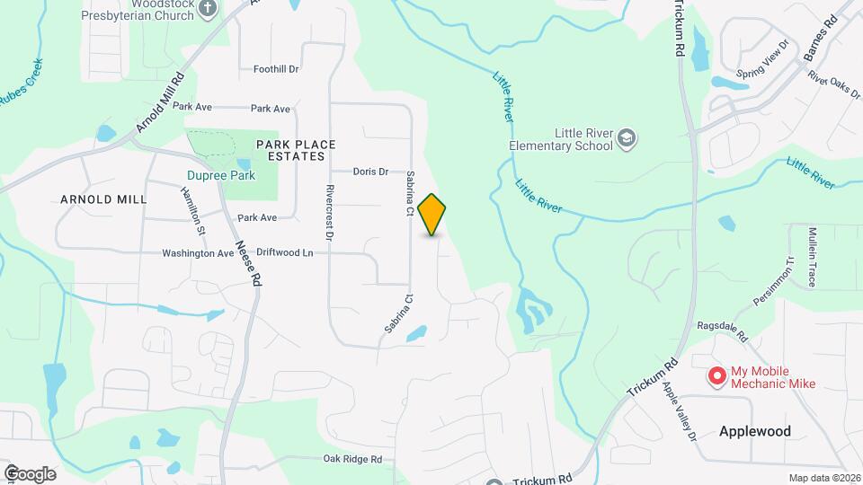 1157 Dunedin Trail Map and Location Details