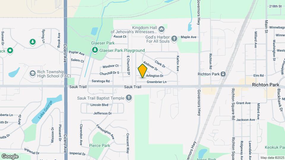 4328 Greenbrier Ln Map and Location Details