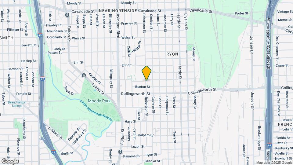 3722 Robertson St Map and Location Details
