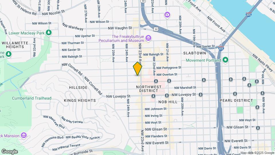 1223-1247 NW 23rd Ave Map and Location Details