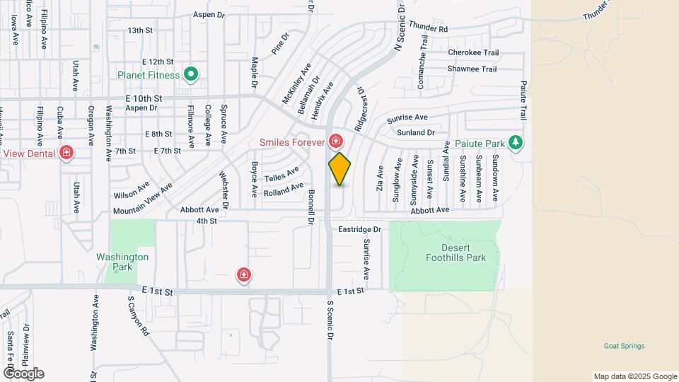 Charming 3 Bed 1 Bath Home Map and Location Details