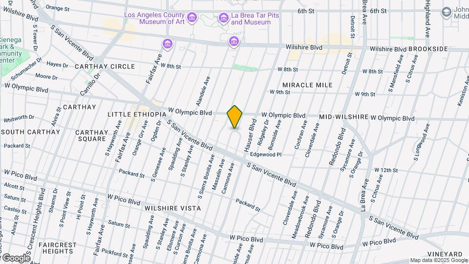 1054 Masselin Ave Map and Location Details