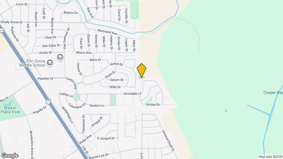 306 Avondale Ln Map and Location Details