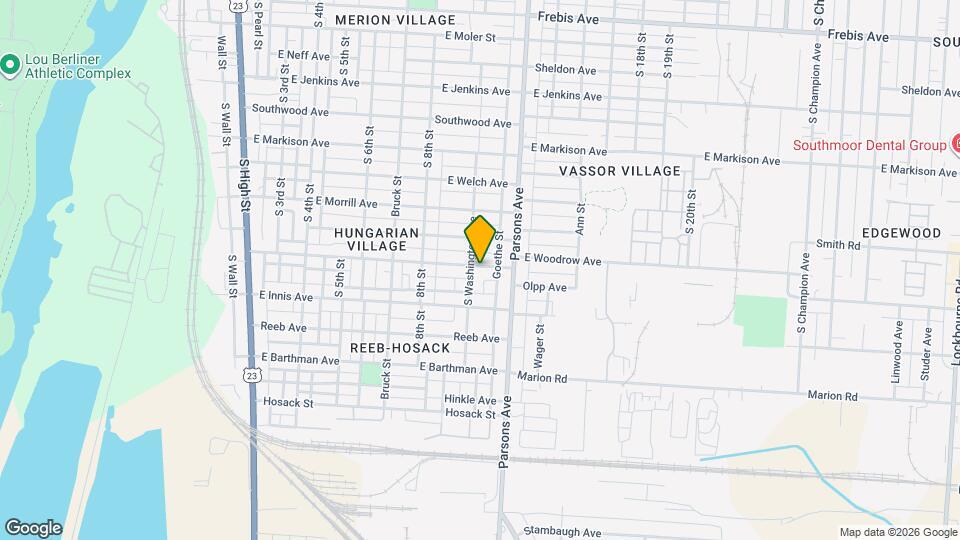 369 E Woodrow Ave Map and Location Details