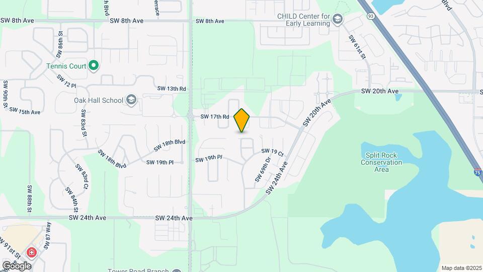 7034 SW 17th Pl Map and Location Details