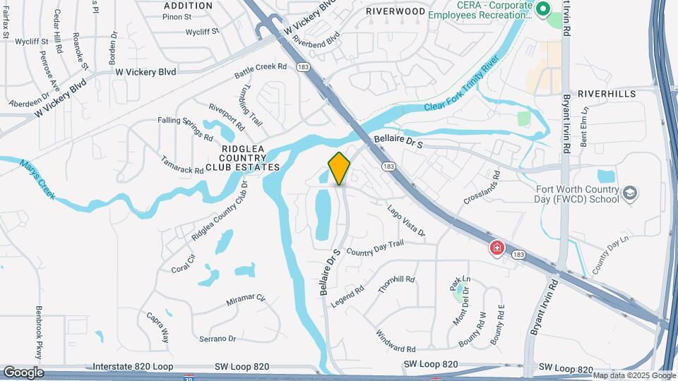 5901 River Bend Dr Map and Location Details