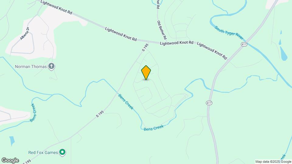 1527 Talley Rdg Dr Map and Location Details