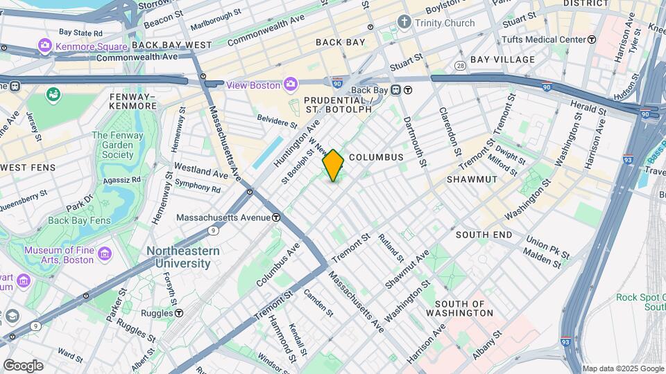 62 W Rutland Sq Mapa y Detalles de la Ubicación