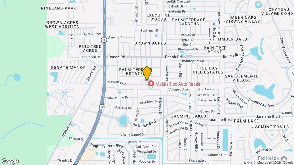 7325 Coventry Dr Map and Location Details