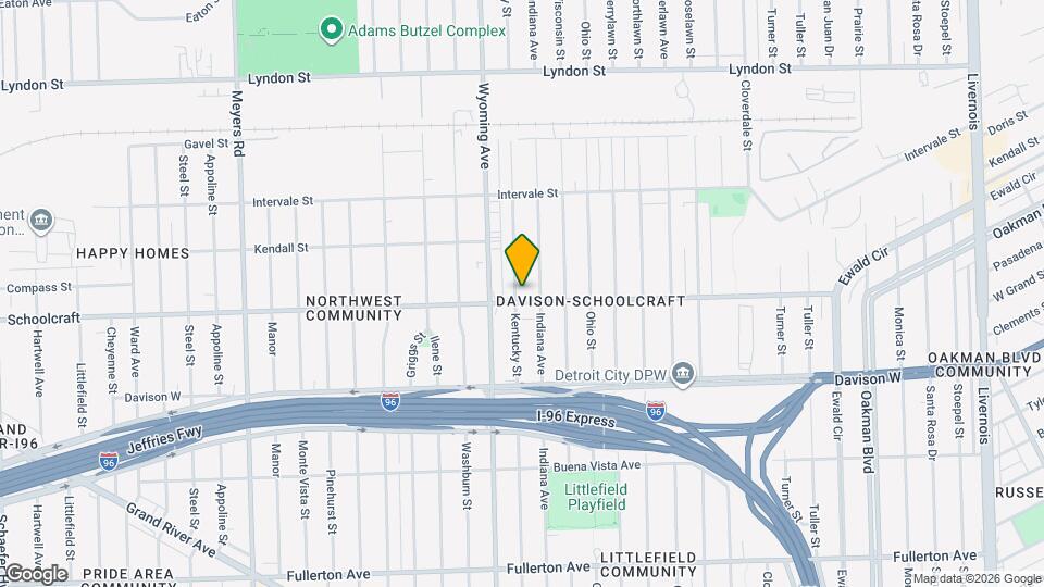 13910 Kentucky St Map and Location Details