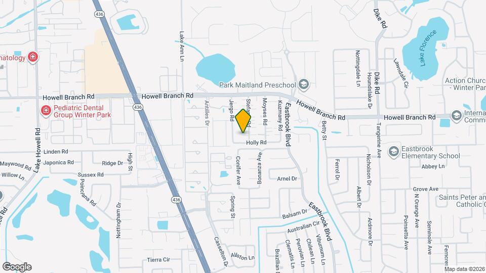 2551 Medley Ct Map and Location Details