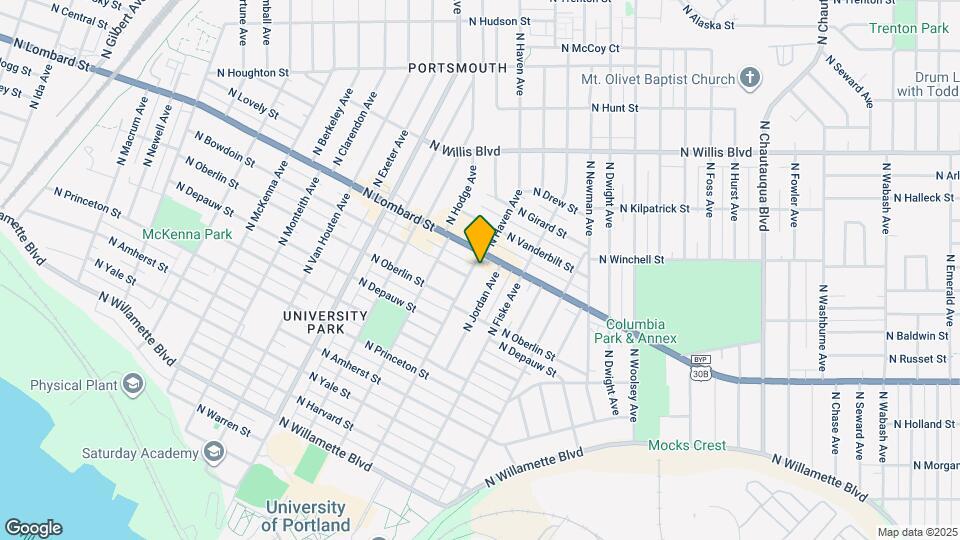 7468 N Haven Ave Map and Location Details