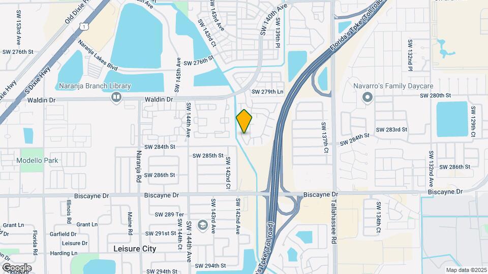 28319 SW 141st Pl Map and Location Details