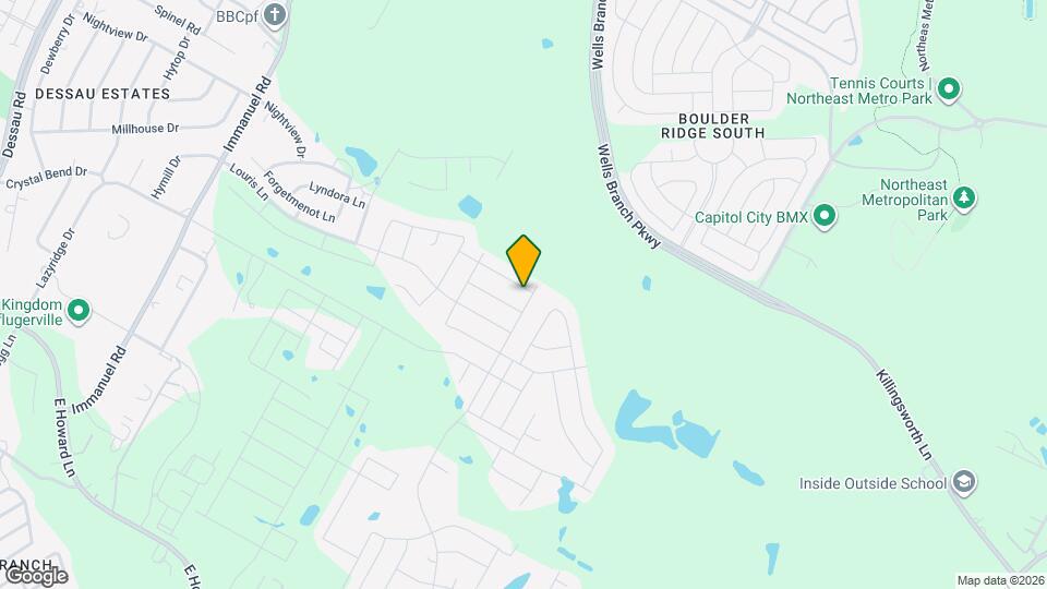 3025 Tweedy Trail Map and Location Details