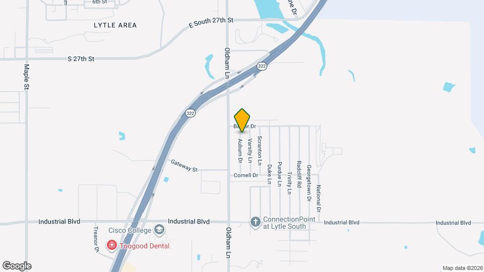 3625 Auburn Dr Mapa y Detalles de la Ubicación