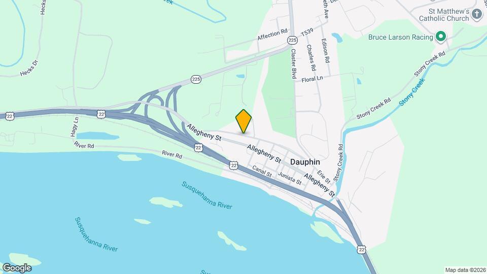 708 Erie St Mapa y Detalles de la Ubicación