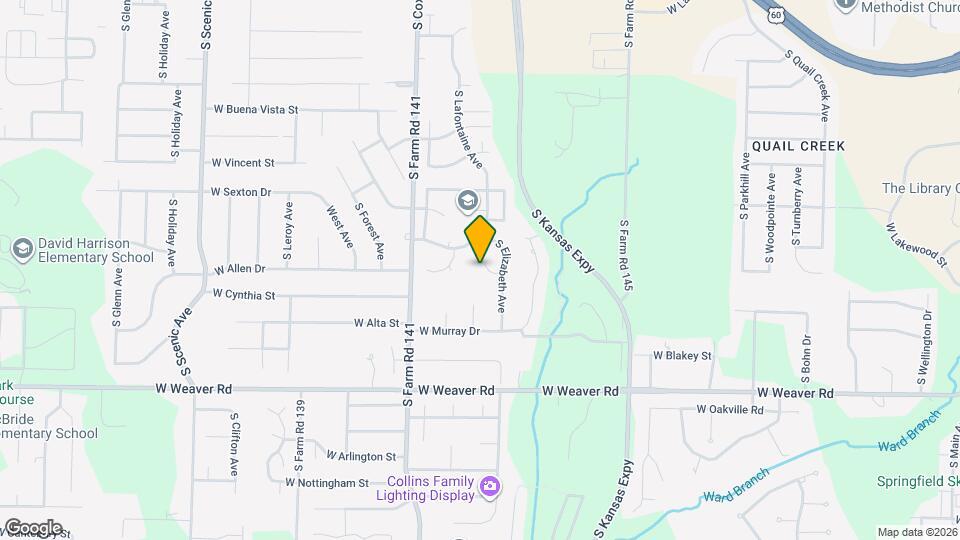 2062 W Willow Lakes Cove Mapa y Detalles de la Ubicación