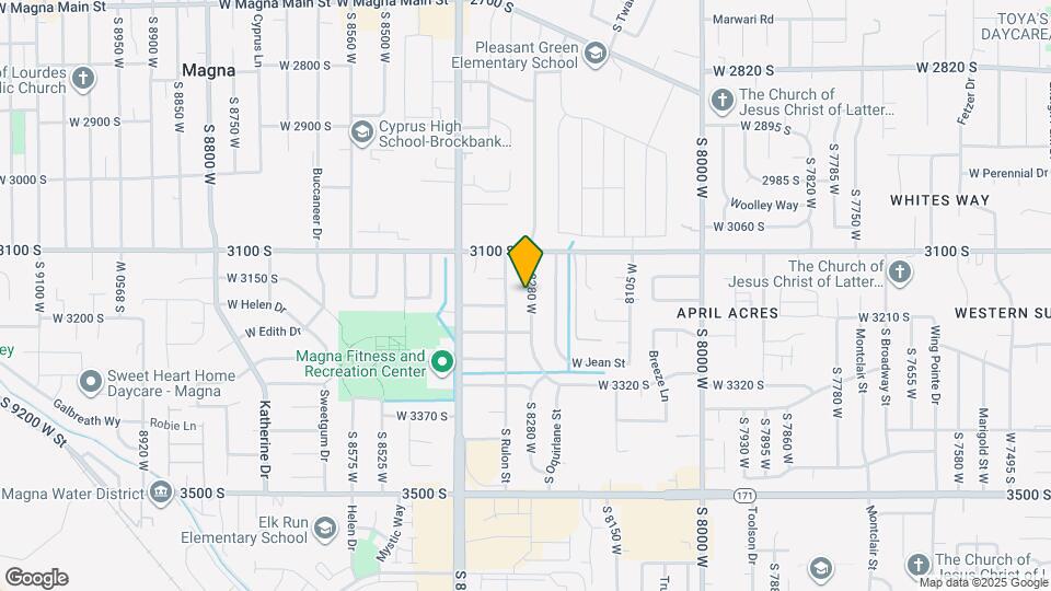 3180 S Breeze Dr Map and Location Details