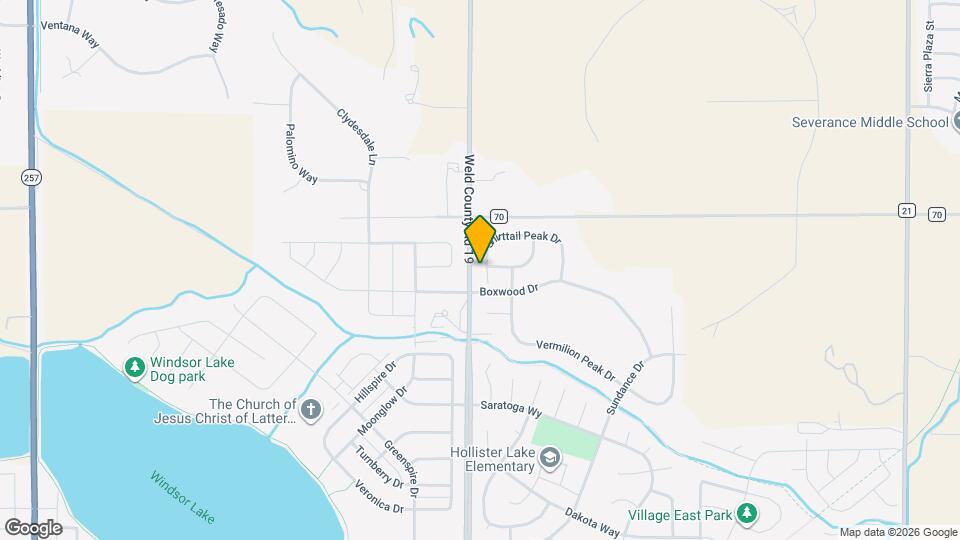 893 Shirttail Peak Ct Map and Location Details