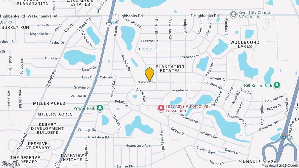 135 Colomba Rd Map and Location Details