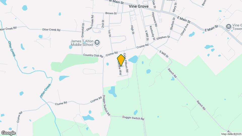 405 Bertha Way Map and Location Details