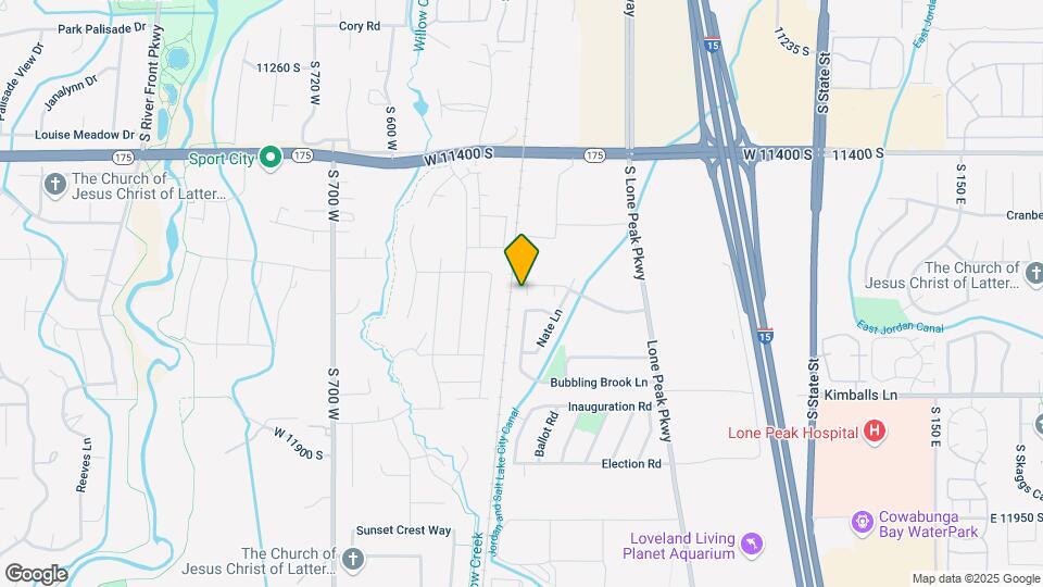 11634 Frost View Ln Map and Location Details