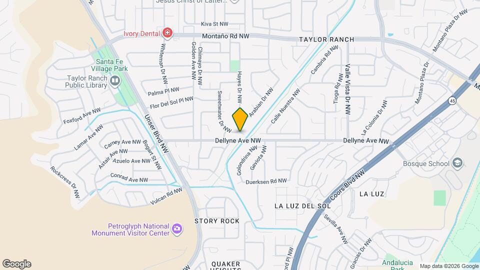 5201 Sweetwater Dr NW Map and Location Details