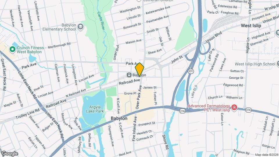 3 Railroad Ave Map and Location Details