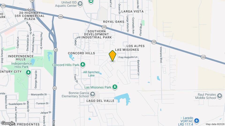 5414 Rincon Dr Map and Location Details