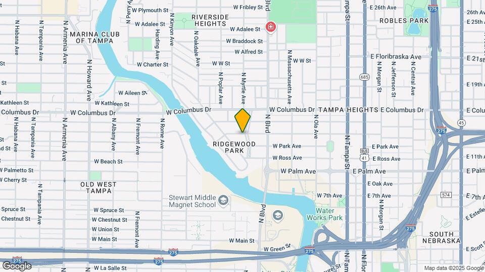 800 W Frances Ave Map and Location Details