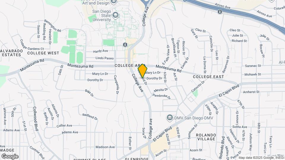 5018 Rockford Dr Map and Location Details