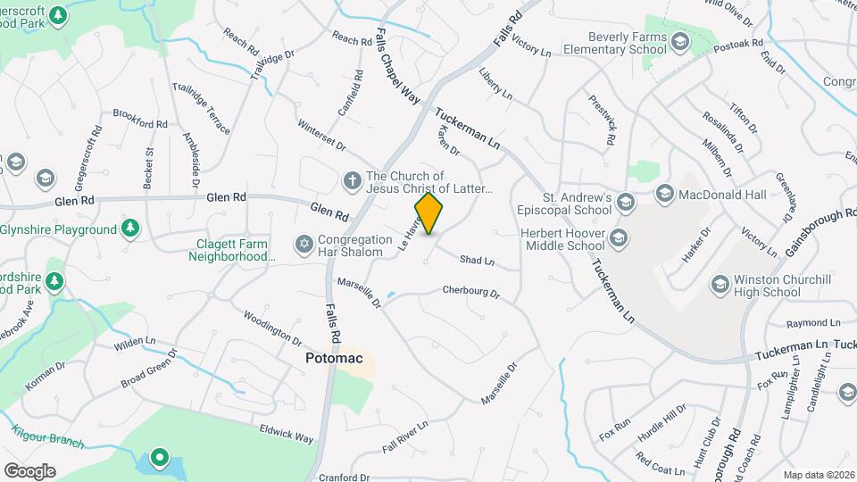 11506 Karen Dr Map and Location Details