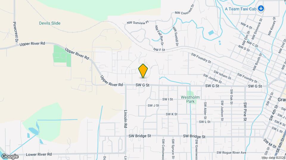 1014 SW Oliver Pl Map and Location Details