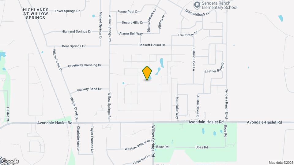1504 Escondido Dr Map and Location Details