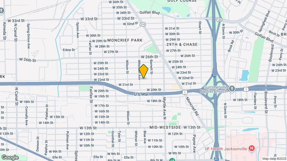 1450 W 22nd St Mapa y Detalles de la Ubicación