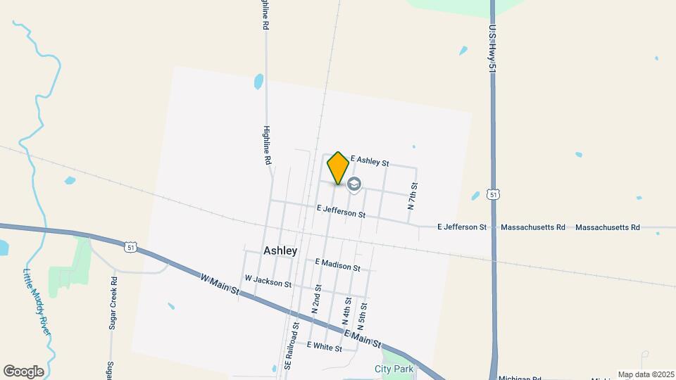 Ashley Park Apartments Map and Location Details