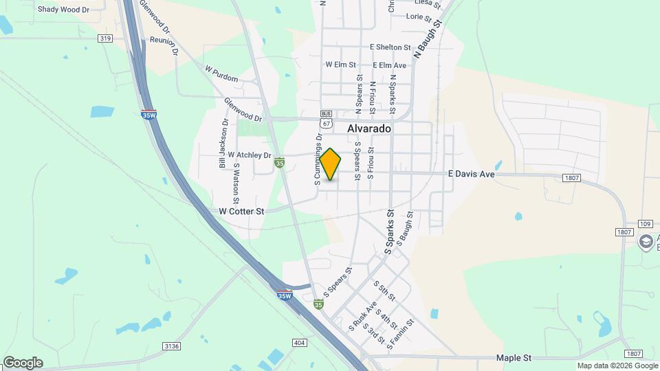 202 W Cotter St Map and Location Details