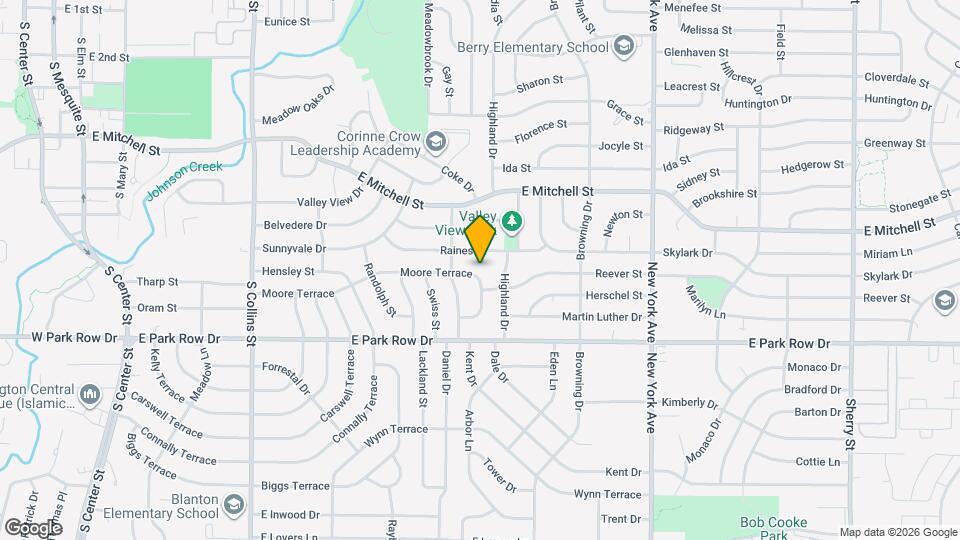 1411 Moore Terrace Map and Location Details