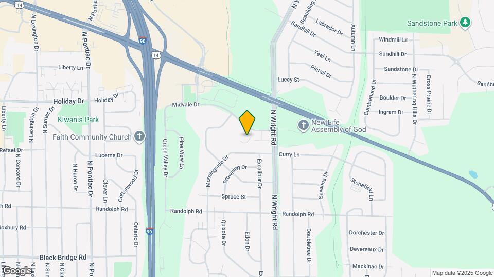 3436 Midvale Dr Map and Location Details